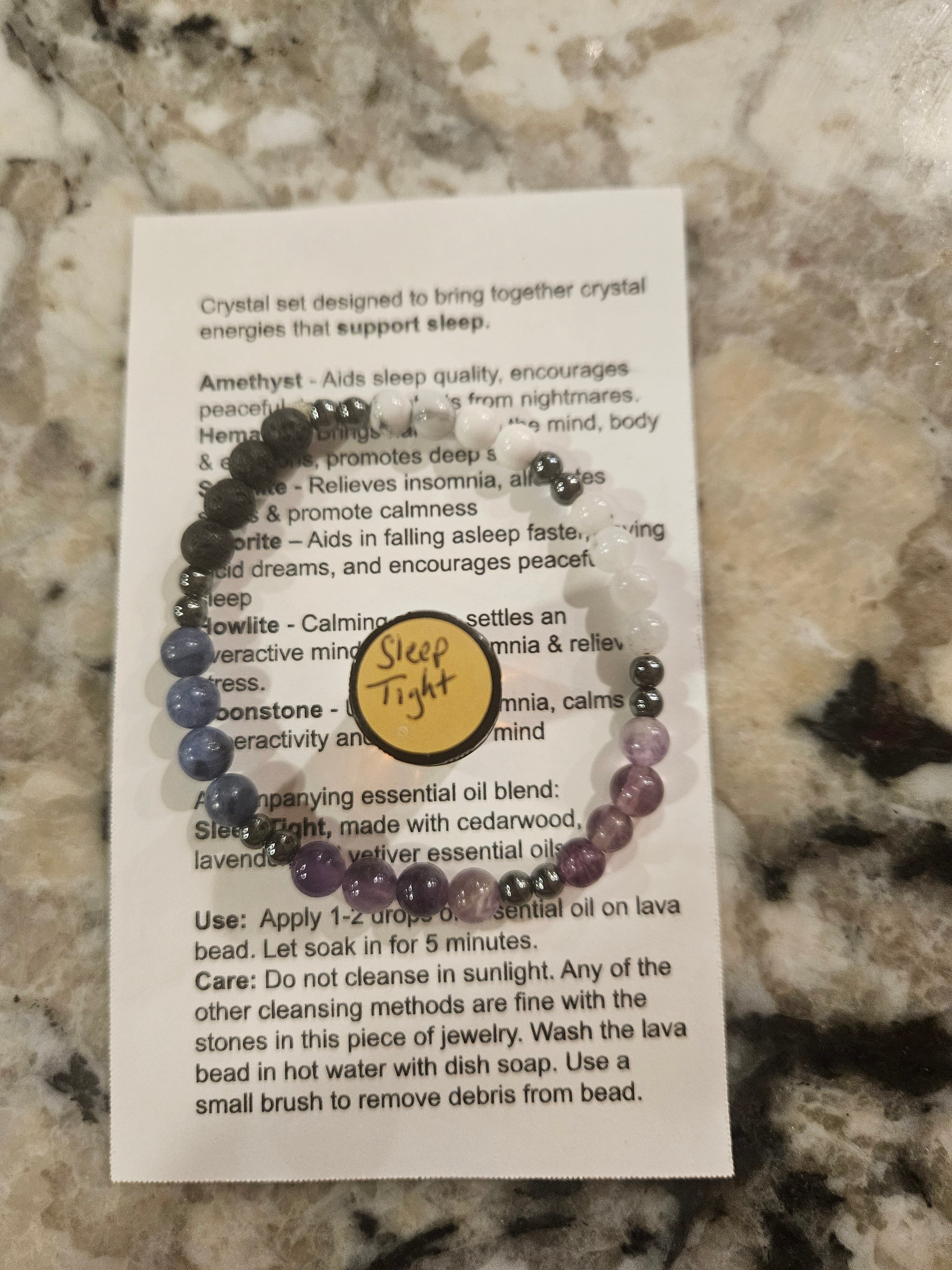 Gemstone Intention Bracelets image 3