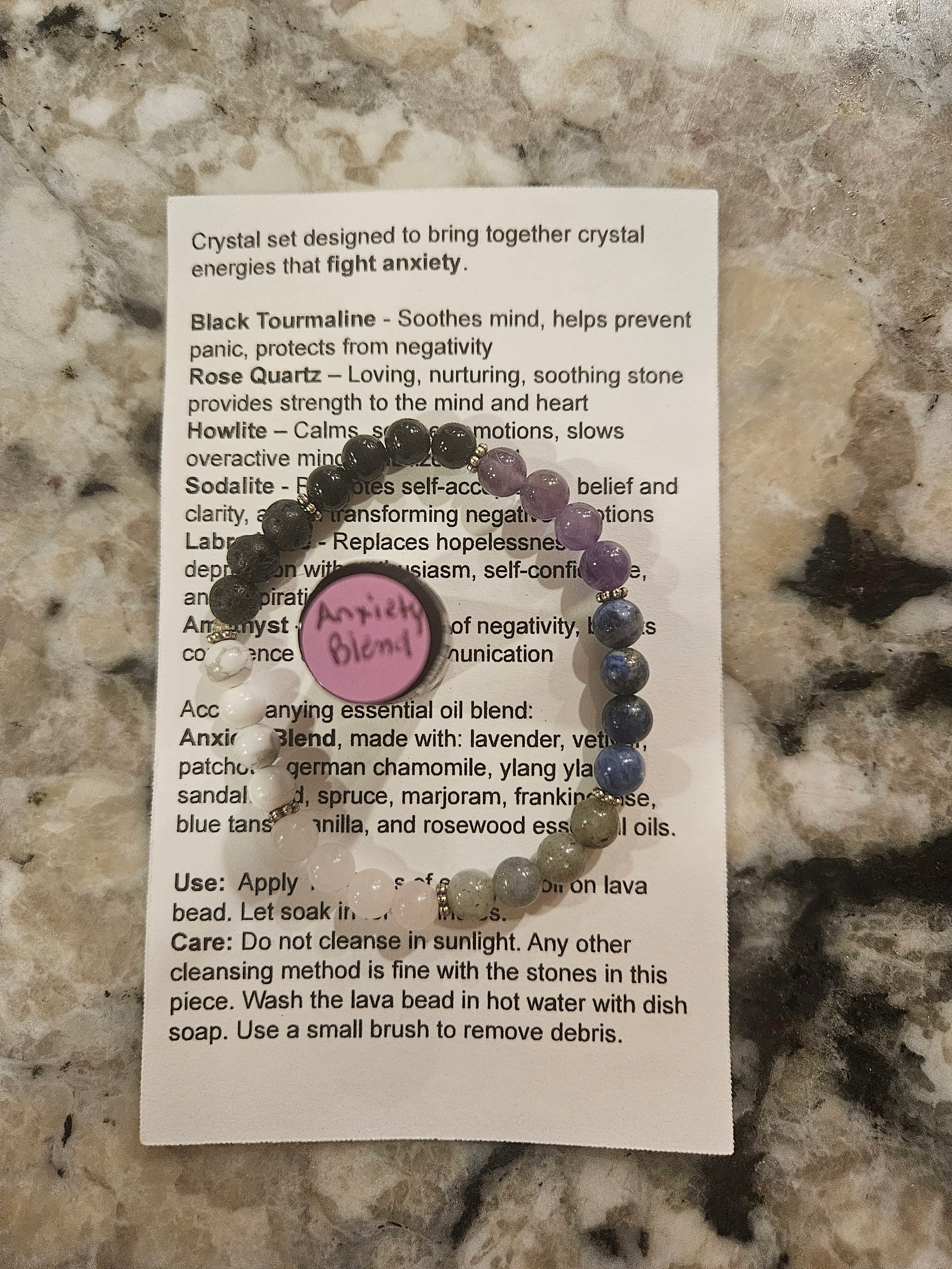 Gemstone Intention Bracelets image 2