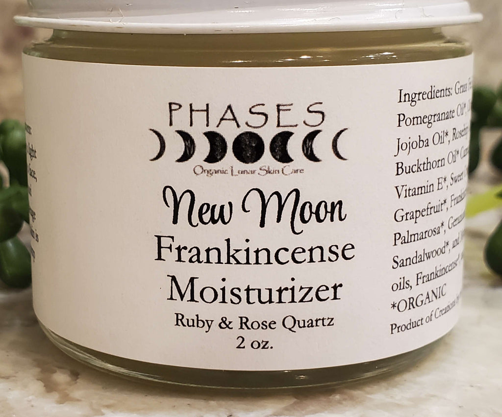 New Moon Frankincense Moisturizer, 2oz image 2
