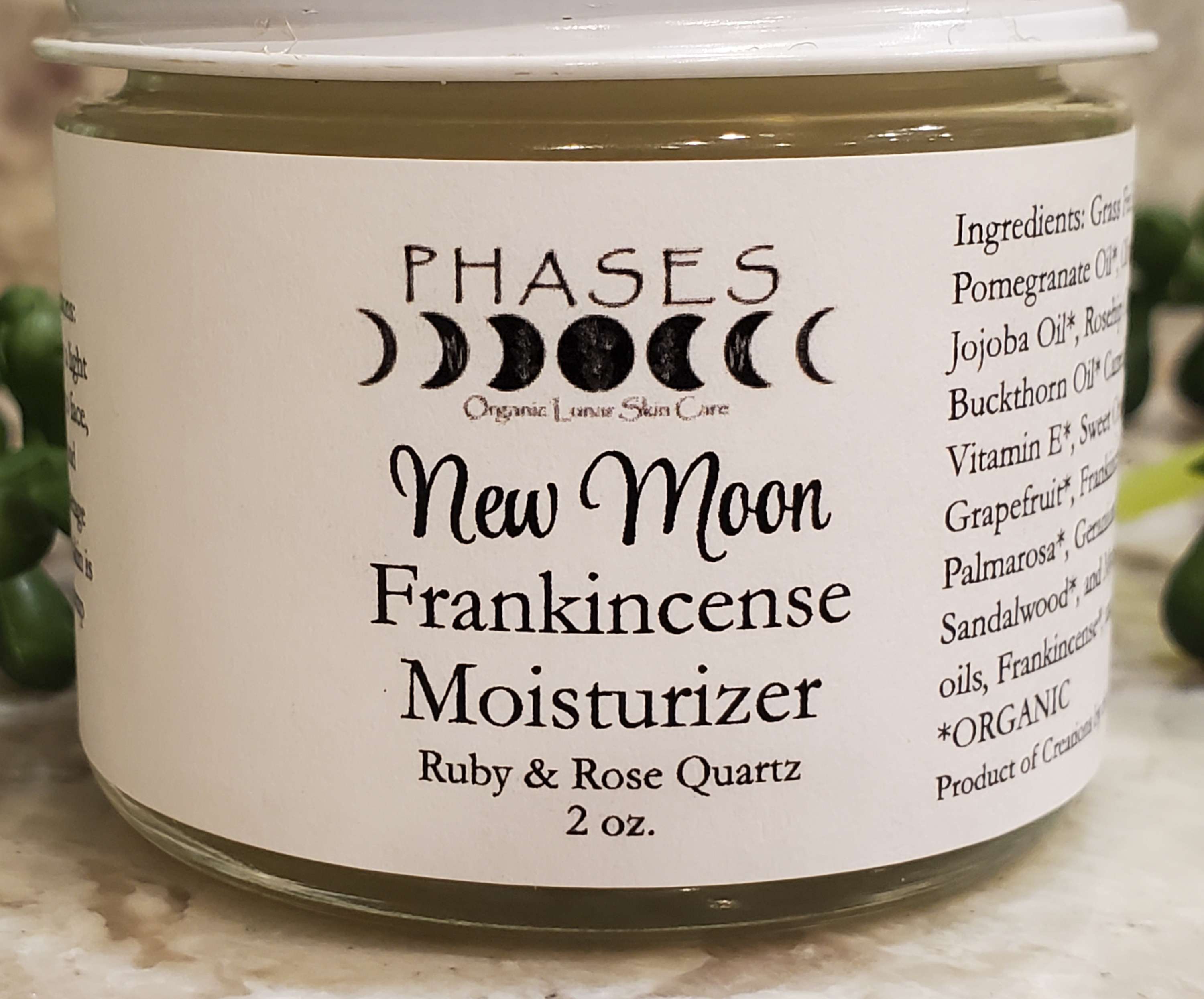New Moon Frankincense Moisturizer, 2oz image 2