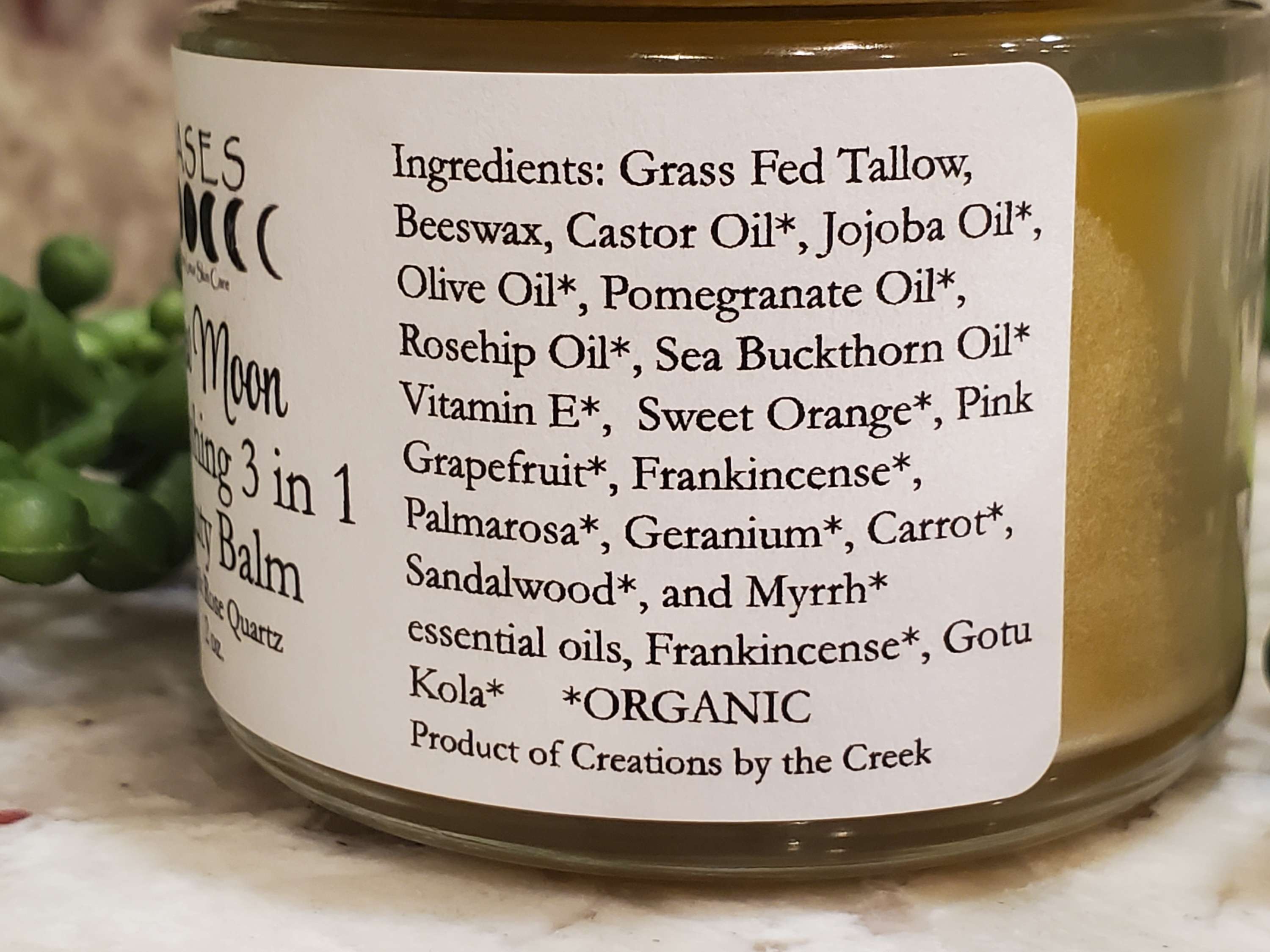 New Moon Nourishing 3 in 1 Beauty Balm, 2oz image 2