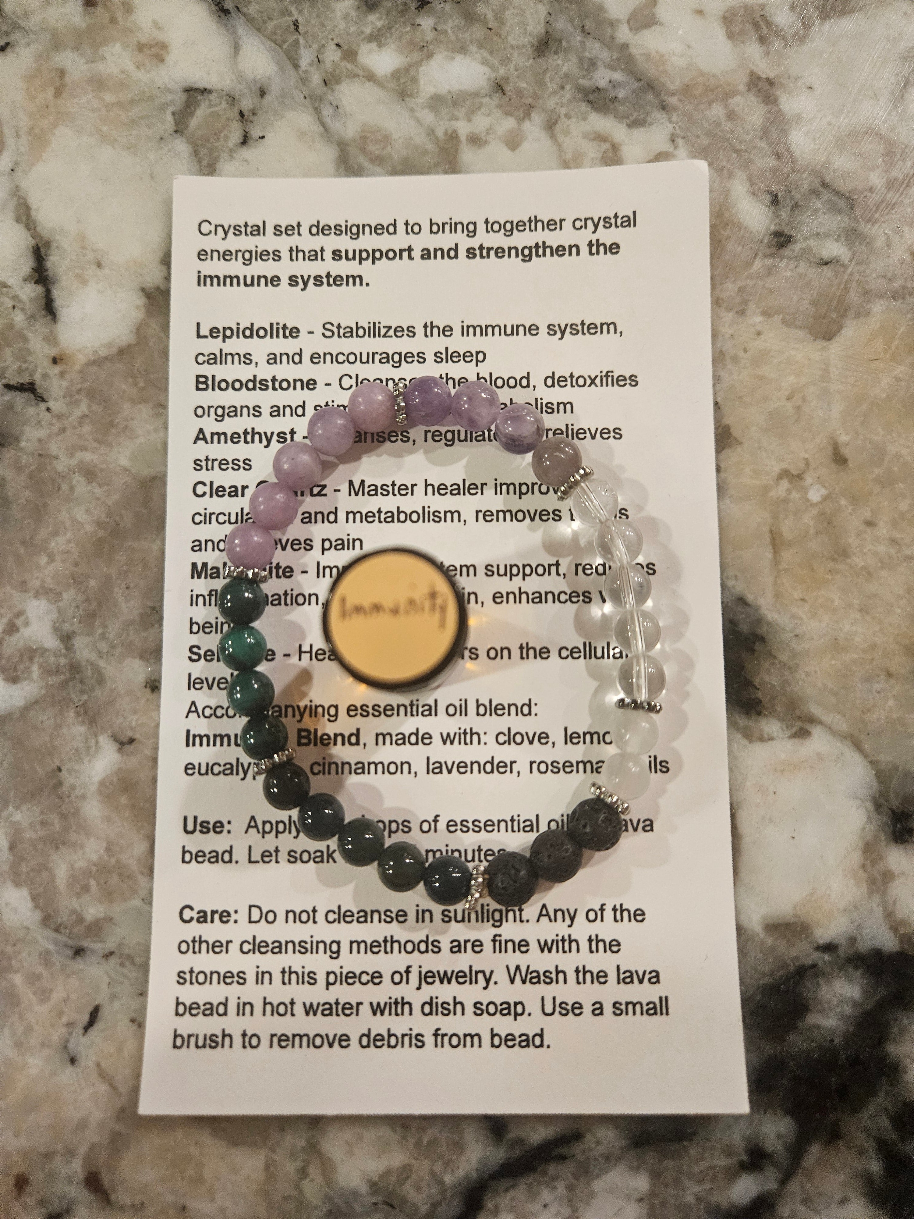 Gemstone Intention Bracelets image 0