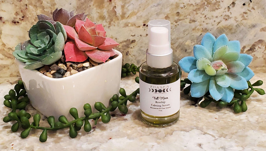 Full Moon Rosehip Calming Serum, 1oz image 1