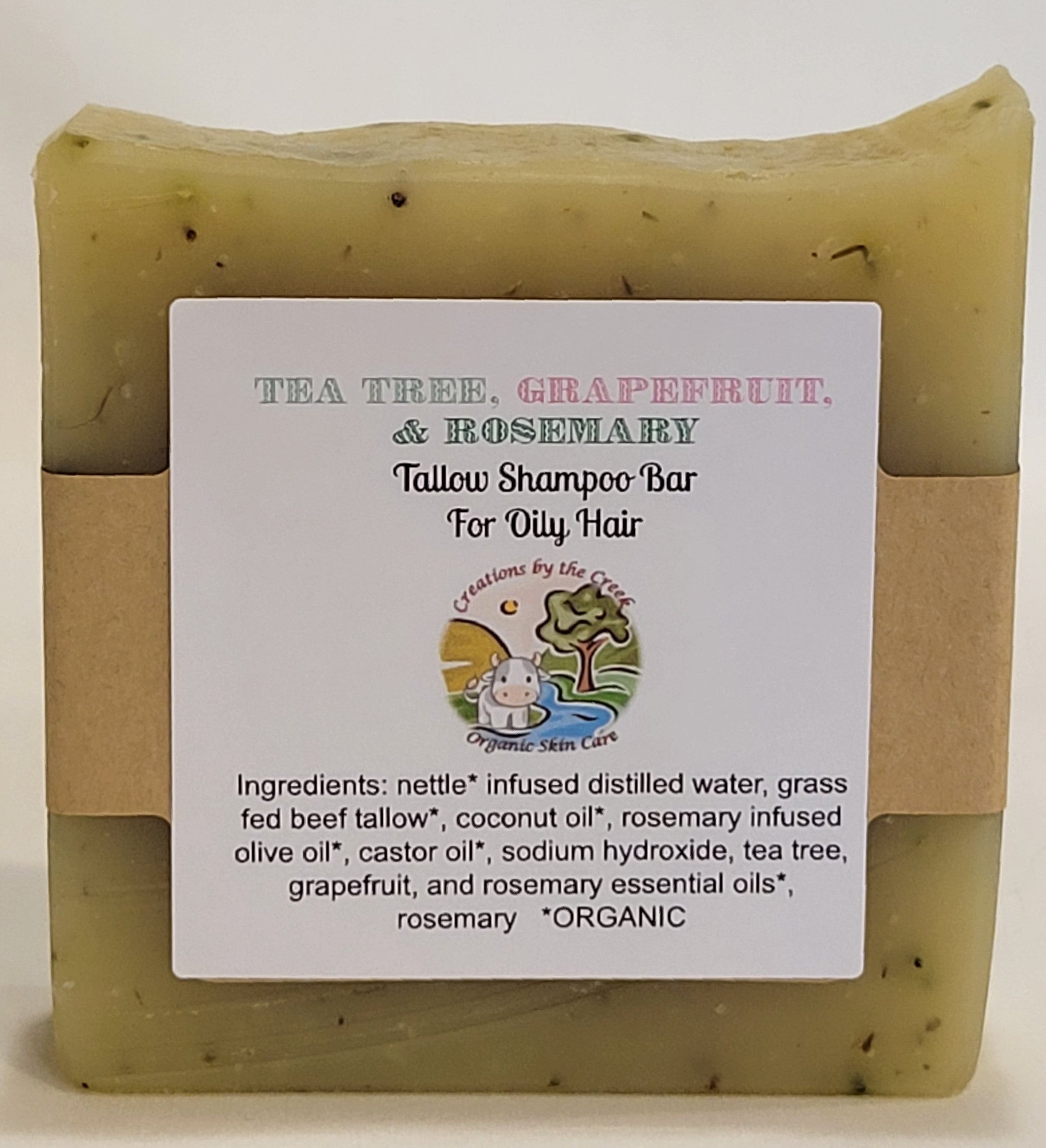 Oily Hair Tallow Shampoo Bar image 0