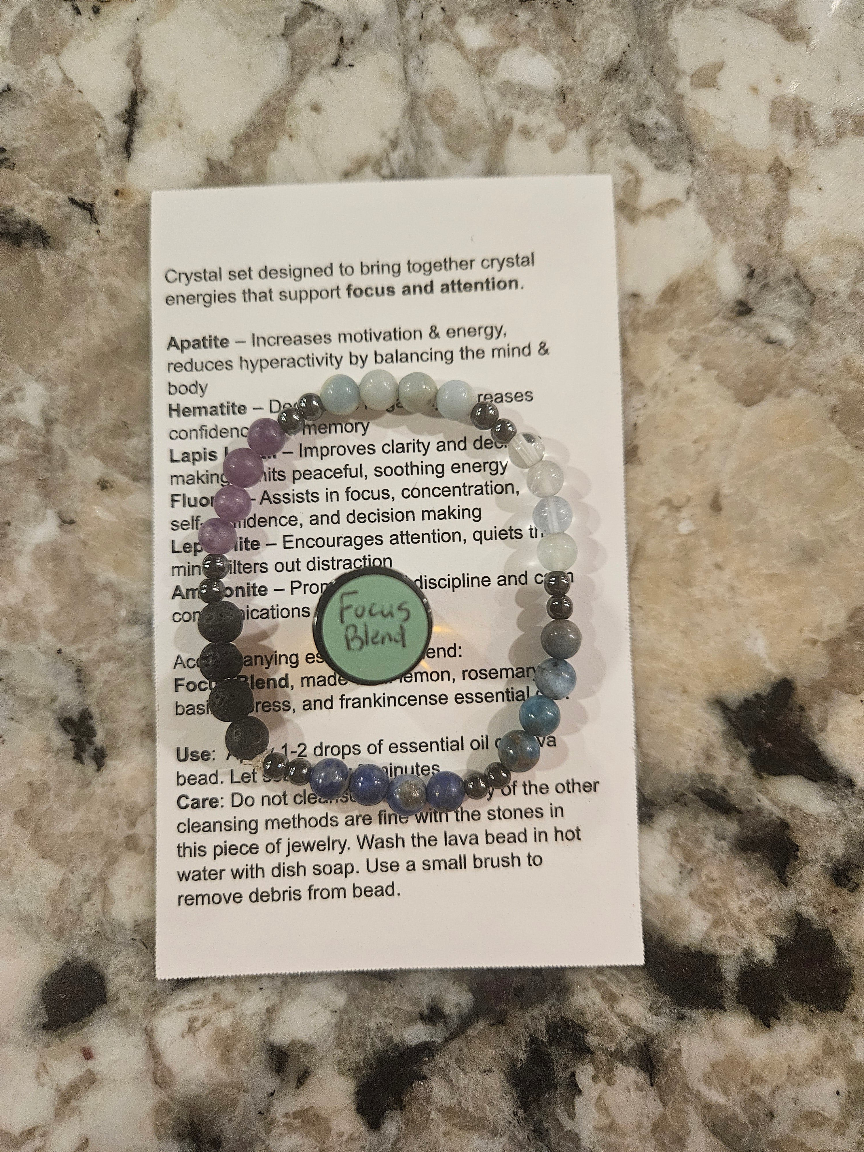 Gemstone Intention Bracelets image 5