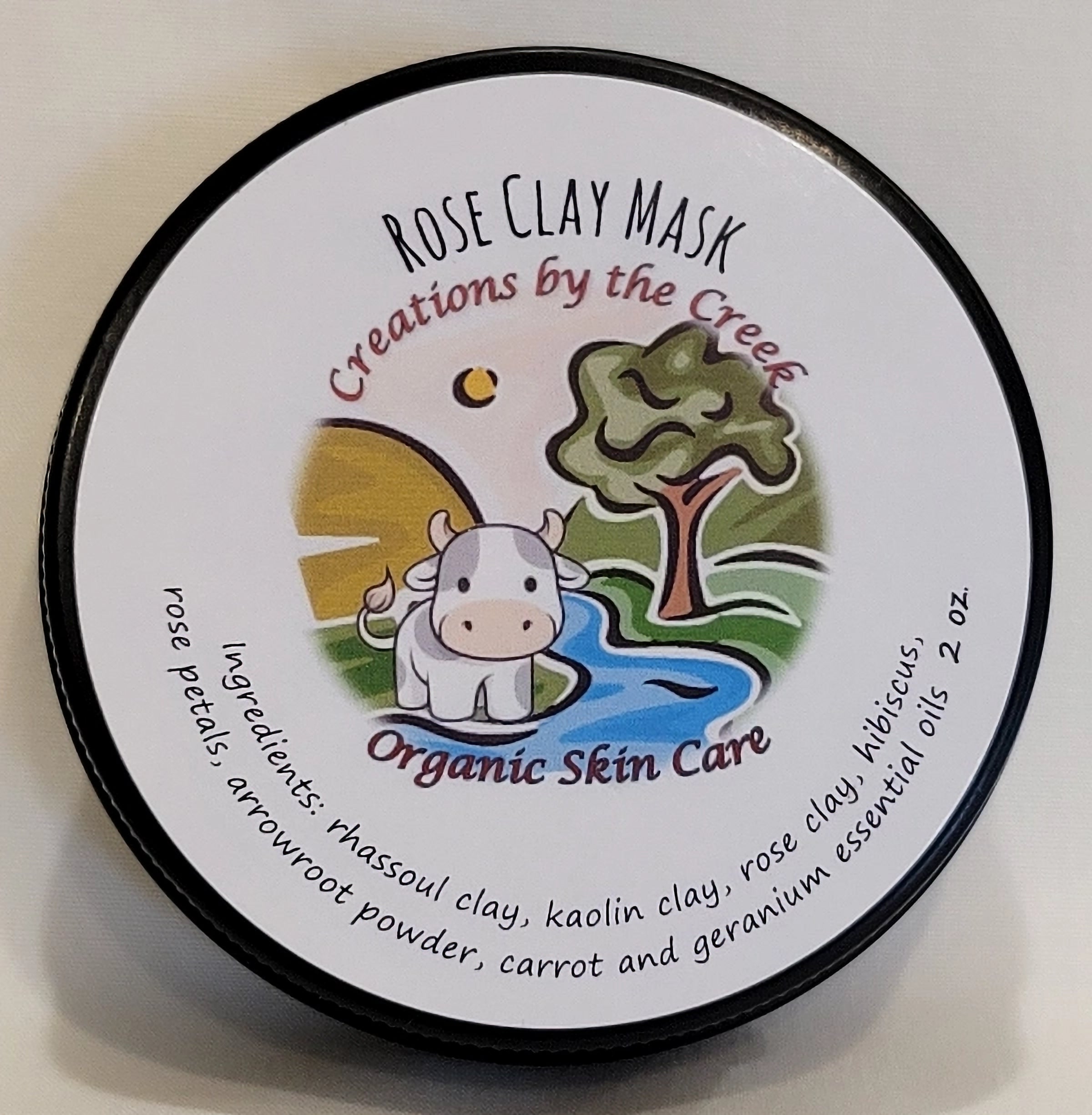 Rose Clay Mask, 2oz image 0