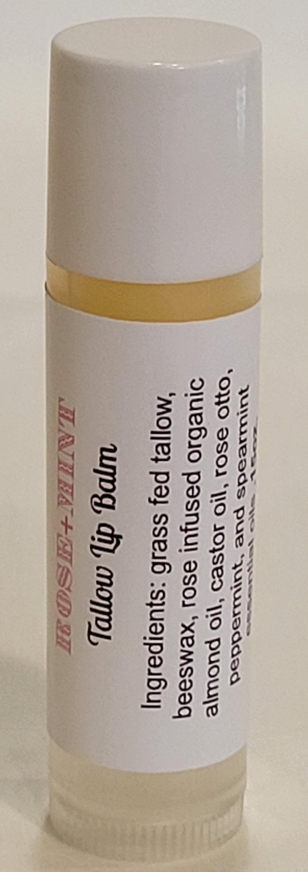 Rose+Mint Tallow Lip Balm image 2