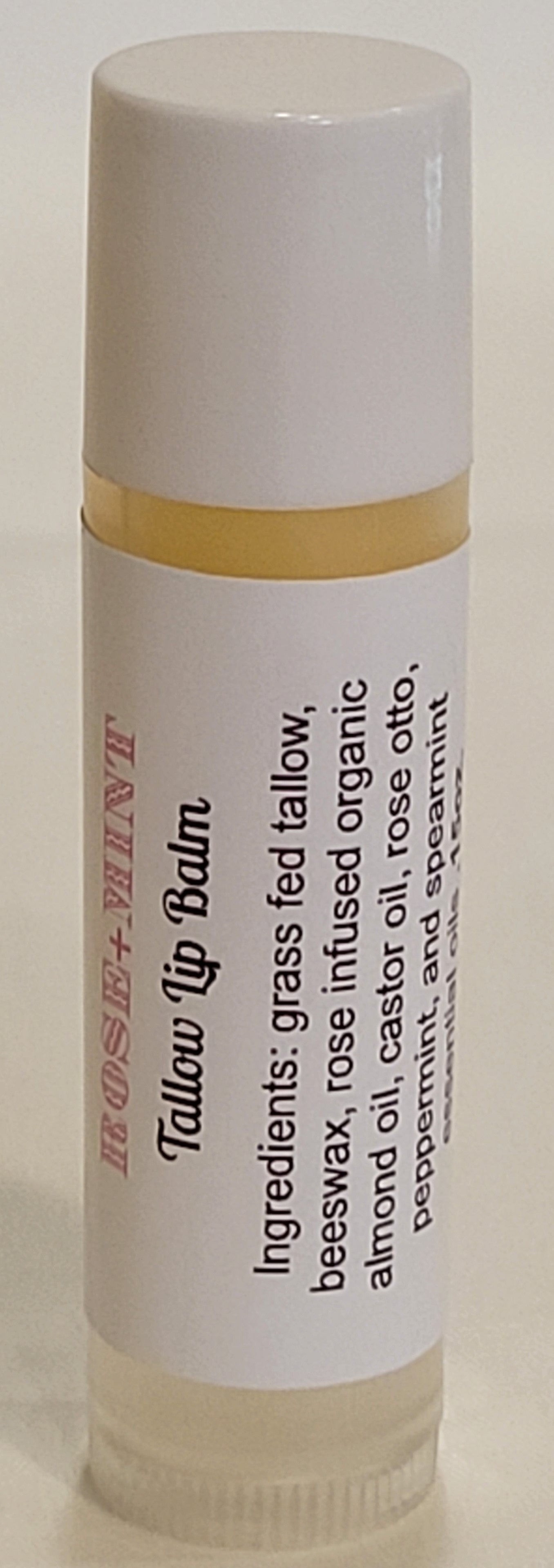 Rose+Mint Tallow Lip Balm image 2