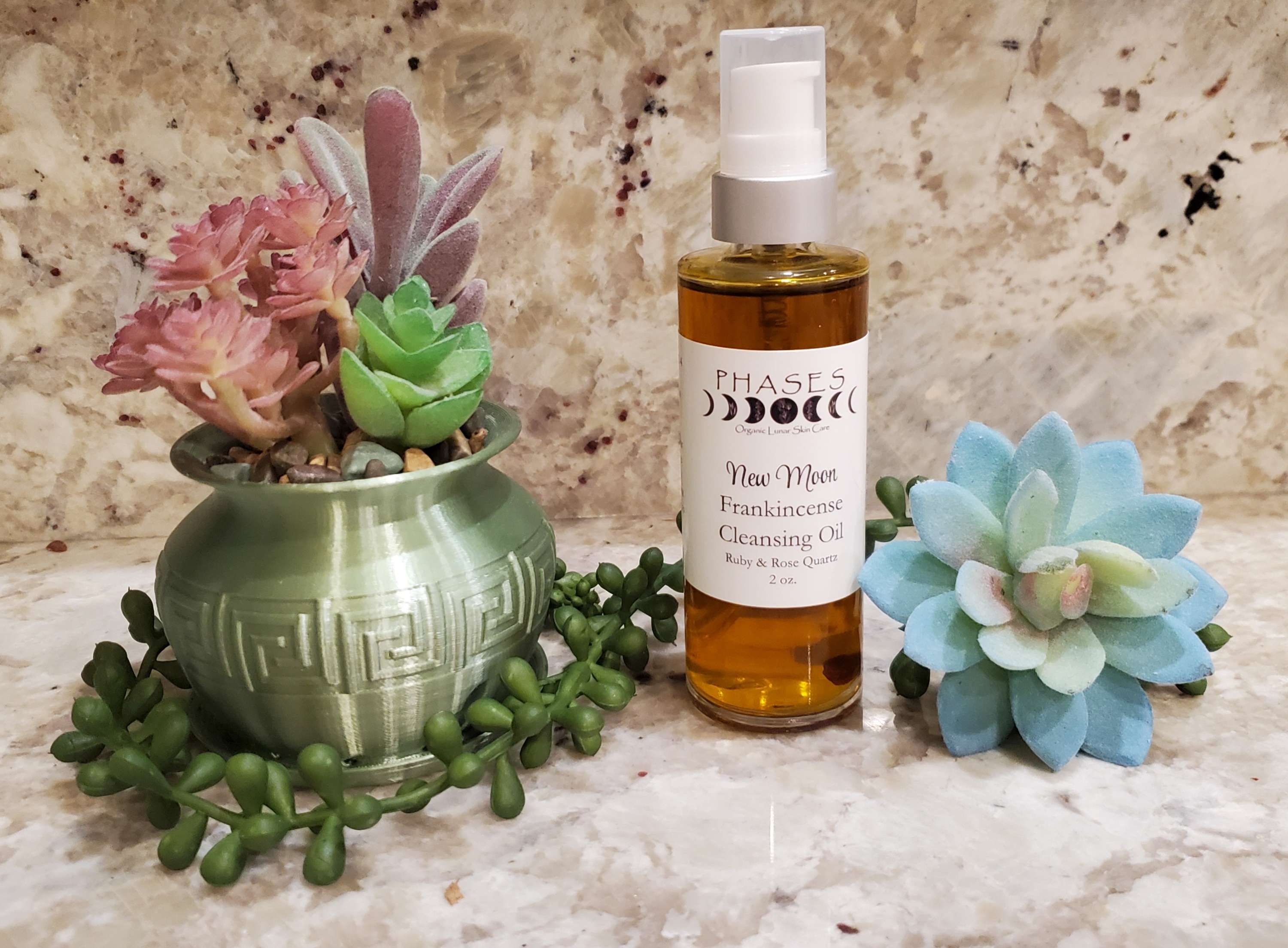 New Moon Frankincense Cleansing Oil, 2oz image 2