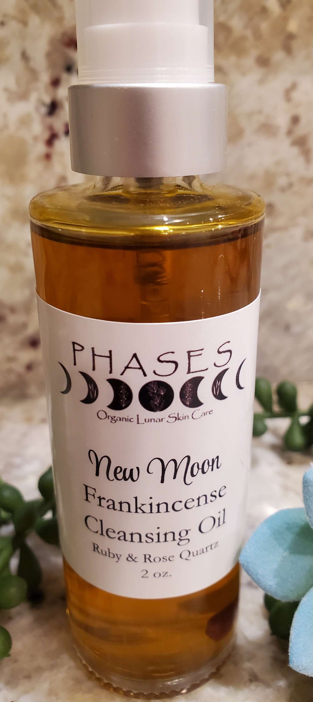 New Moon Frankincense Cleansing Oil, 2oz image 0