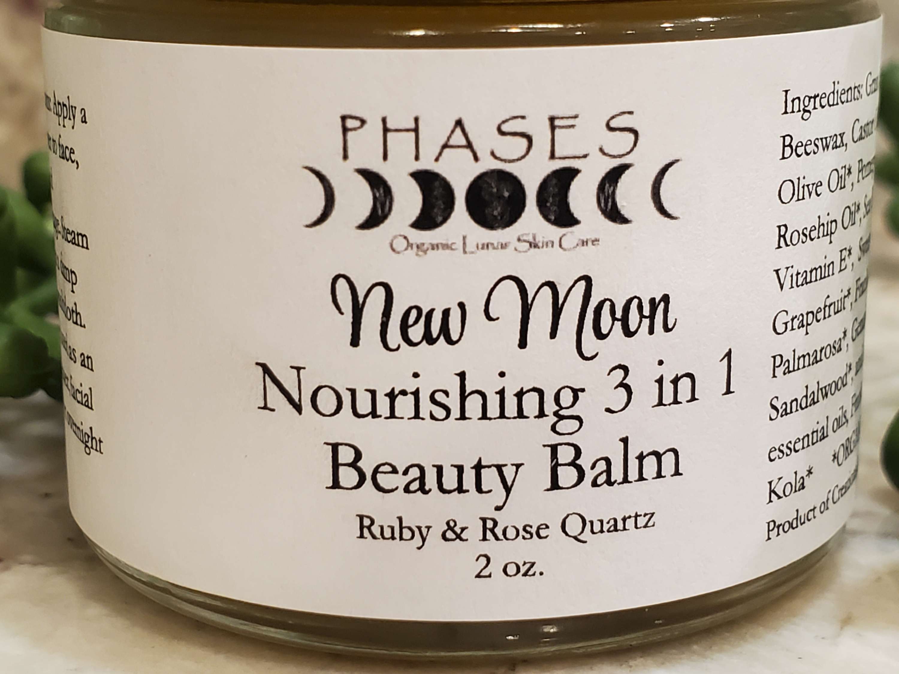 New Moon Nourishing 3 in 1 Beauty Balm, 2oz image 0